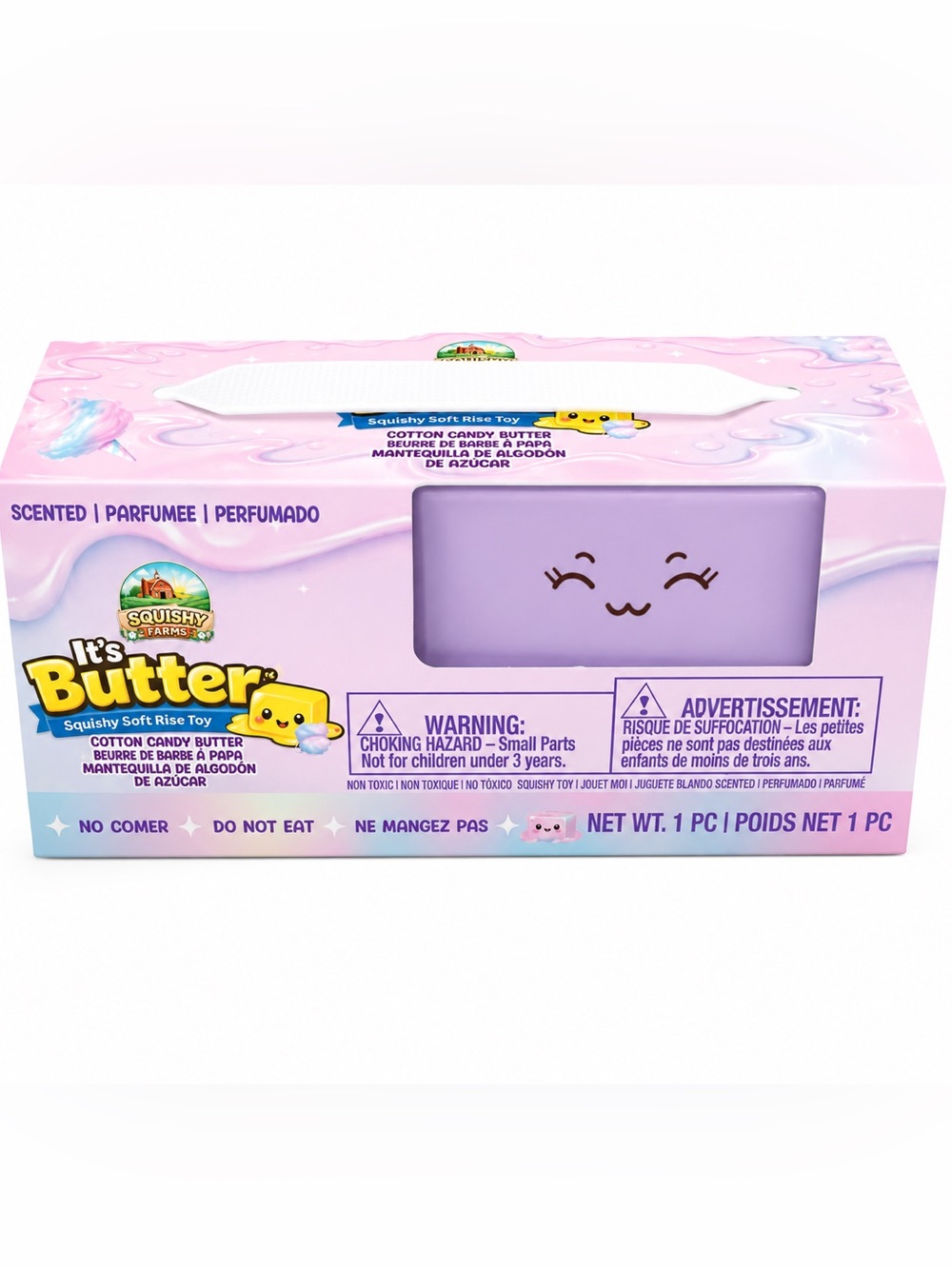 Squishy Farms “Cotton Candy Butter”Scented Squishy!